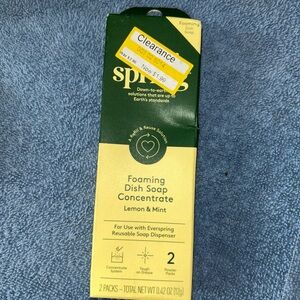 Spring Foaming Dish Soap Concentrate Lemon & Mint
